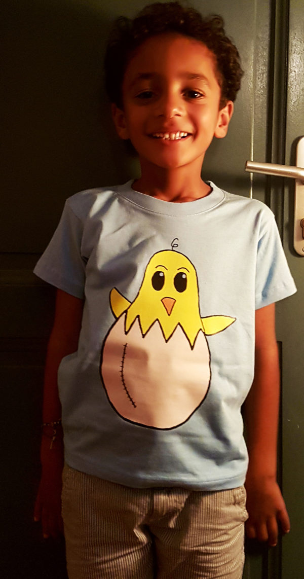 Tee-shirt Enfant Bleu